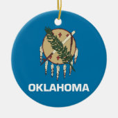 Ornament with flag of Oklahoma (Vorne)