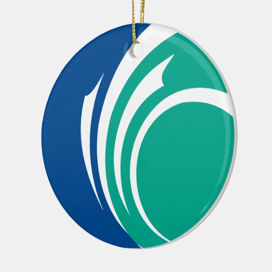 Ornament with flag of Ottawa, Canada (Links)