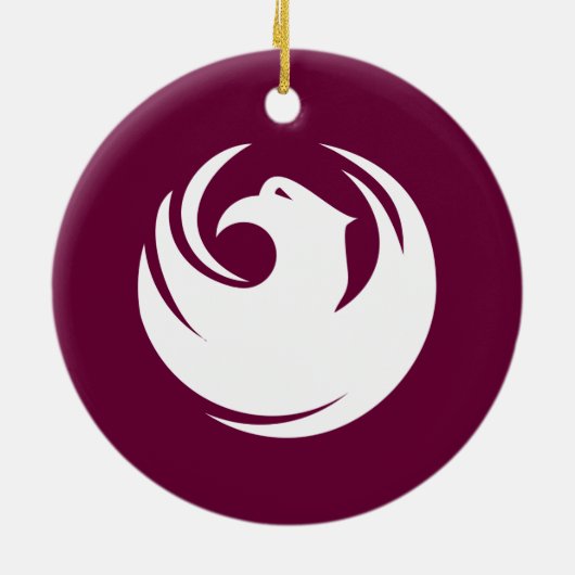 Ornament with flag of Phoenix, Arizona (Hinten)
