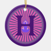 Ornament - Yoga Zen - Personalisiert - Erste Schri (Vorne)