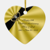 Ornament zum 50. Hochzeitstag (Vorne)