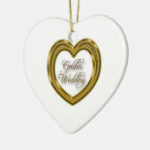 Ornament zum 50. Hochzeitstag (Links)