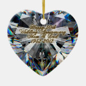 Ornament zum 50. Hochzeitstag (Vorne)