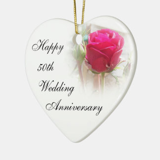 Ornament zum 50. Hochzeitstag