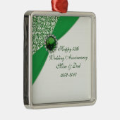 Ornament zum 55. Hochzeitstag Aus Metall (Rechts)