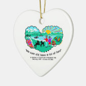 Ornament zum Gedenken an den Donna LC Fisch (Links)