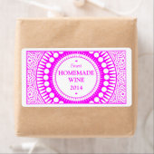 Ornamental 01 - Magenta on White (Insitu)