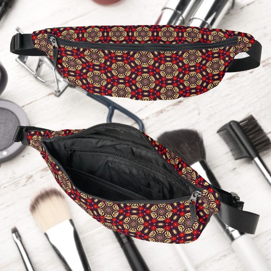 Ornamental Cherry Blossom Pattern Fanny Pack Bauchtasche