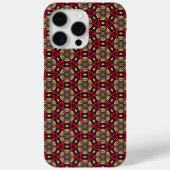 Ornamental Cherry Blossom Pattern iPhone case (Rückseite)