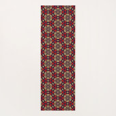 Ornamental Cherry Blossom Pattern Yoga Mat Yogamatte (Rückseite)