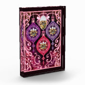 Ornamental Christmas - Photo Christmas card Fotoblock (Links)