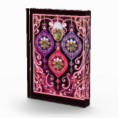 Ornamental Christmas - Photo Christmas card Fotoblock (Rechts)