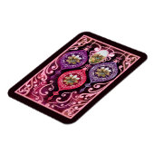 Ornamental Christmas - Photo Christmas card Magnet (Linke Seite)