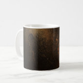 🖤 Ornamental Dark Gold Pattern - Luxurious & Intr Kaffeetasse (Vorderseite Links)
