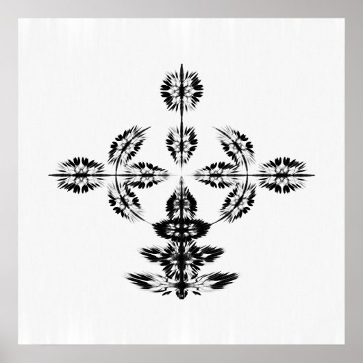 Ornamental - einfach poster (Vorne)