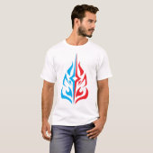 Ornamental Floral Design T-Shirt (Vorne ganz)