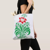 Ornamental Floral Flower Design – Elegant Tasche (Von Nahem)