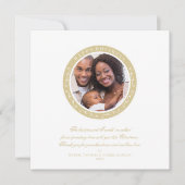 Ornamental Happy Holidays Klassisches Weihnachtsfe (Vorderseite)