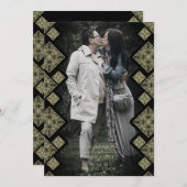 Ornamental lace Effect Photo Wedding (Vorne/Hinten)