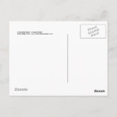 Ornamental Robin Postcard Postkarte (Rückseite)