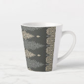 Ornamental Traditional Paisley design Milchtasse (Rechts)
