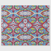 Ornamental Tribal Seamless pattern. Illustration. Geschenkpapier (Flach)