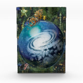 Ornamentale Farbillustration Acrylblock Fotoblock (Vorderseite)