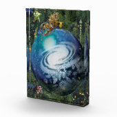 Ornamentale Farbillustration Acrylblock Fotoblock (Rechts)