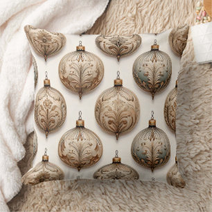 Ornamentale Kreisornamente - Barock & Gekästelt (1 Kissen