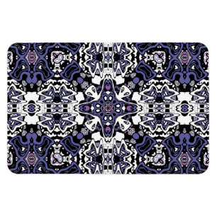 Ornamentaler geometrischer marokkanischer Kaleidos Magnet