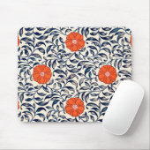 Ornamentales Blumenmuster Mousepad (Mit Mouse)