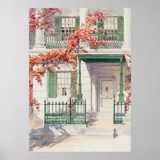 Ornamentales Eisen (ca. 1936) von Gilbert Sackerma Poster (Vorne)