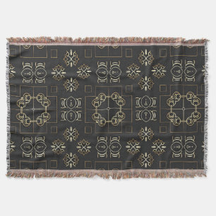 Ornamentales Medaillon Geometrisch Decke