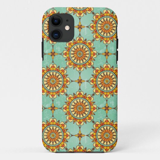 Ornamentales Muster Case-Mate iPhone Hülle (Rückseite)