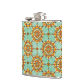 Ornamentales Muster Flachmann (Links)