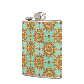 Ornamentales Muster Flachmann (Links)