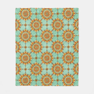 Ornamentales Muster Fleecedecke