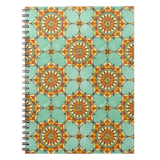 Ornamentales Muster Notizblock (Vorderseite)