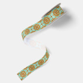 Ornamentales Muster Satinband (Rückseite)