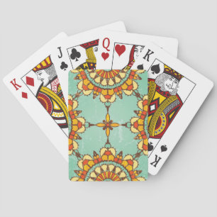 Ornamentales Muster Spielkarten