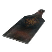 Ornamentales Pentagramm  Schneidebrett (Ecke)