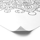 OrnaMENTALs #0030 Majestic Star Color Your Own Poster (Ecke)