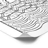 OrnaMENTALs #0161 Weg zu einer eigenen Farbe Poster (Ecke)