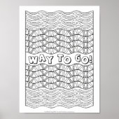 OrnaMENTALs #0161 Weg zu einer eigenen Farbe Poster (Vorne)