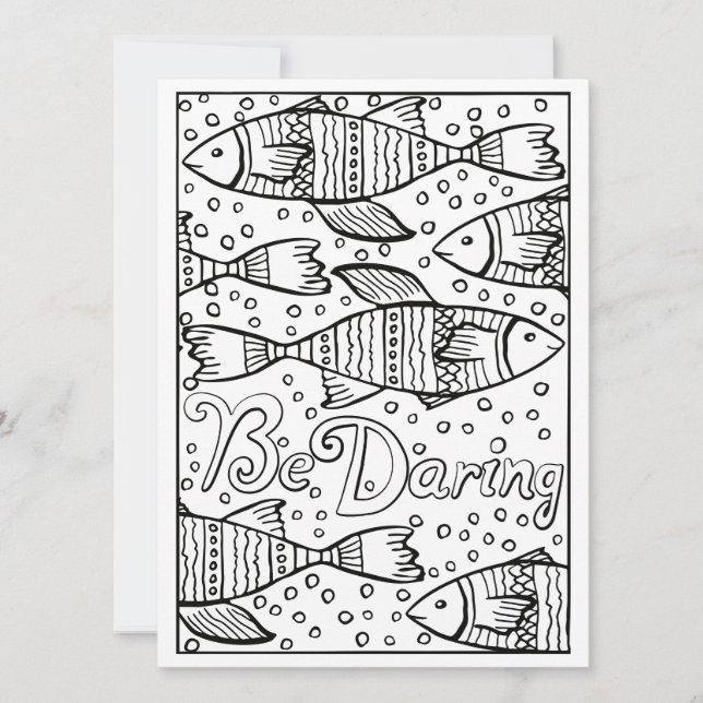 OrnaMENTALs Fish Color Your Own (Vorderseite)