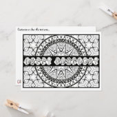 OrnaMENTALs Happy Birthday Sonnenfarbe Ihre eigene Karte (Vorderseite/Rückseite Beispiel)