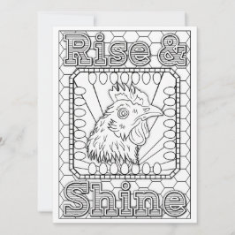 OrnaMENTALs Rise & Shine Hühnerfarbe Ihre eigene