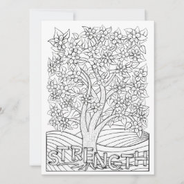 OrnaMENTALs Stärke Blühende Baumfarbe Ihre eigene