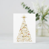 Ornamentaustausch Poker Nachteinladung Postkarte (Stehend Vorderseite)