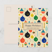 Ornamente außerhalb des Fotos Postkarte (Vorne/Hinten)